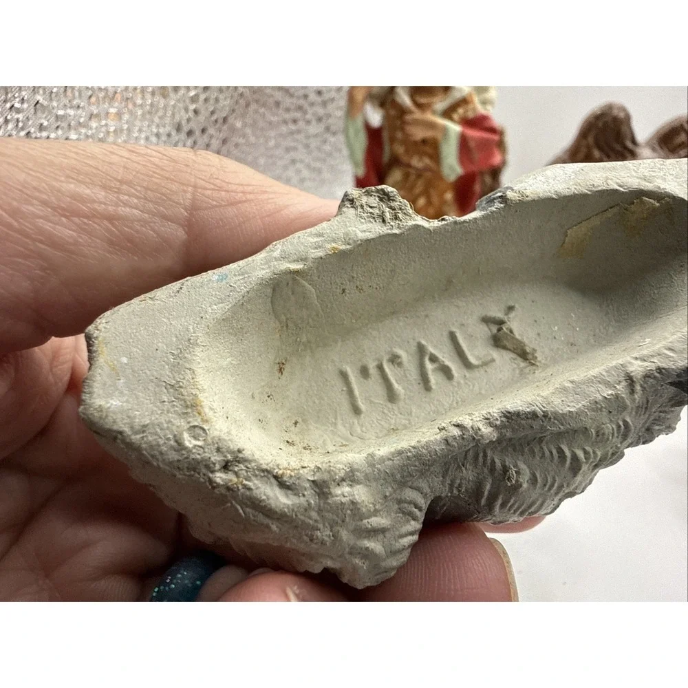 Nativity Christmas SET Of 1O Figures ITALY 2.5
